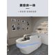 thumbnail image 1 of Luxury Hair Salon Chair Barber Shop Stylist Beauty Sink Shampoo Head Spa Bed Haircutting Cabeceiras Salon Equipment LJ50SC My Lux Decor Round, 1 of 8
