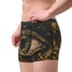 thumbnail image 2 of Fotbe Mystical Golden Eye Calzoncillos Tipo Boxer con Bolsa de Soporte Total para Hombre, X-Temp Fresco, Transpirable y de Secado Rápido-Large, 2 of 5