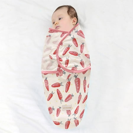 Newborn Receiving Blanket Print Baby Swaddle Spring Summer Sleeping Bag Thin Holding Blanket for
