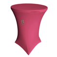 thumbnail image 1 of TCSpandex36Rx42H-FuchsiaX49 Couverture Ronde Spandex pour Bar Haute Table de Cocktail & 44; Fuchsia - 36 & 42 Po., 1 of 1