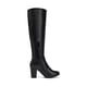thumbnail image 4 of Botas Altas de Mujer DREAM PAIRS Negras en PU con Caño Medio de 44 cm, 4 of 9