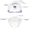 thumbnail image 4 of Led Uv Nail Lamp , UV Lamp for Gel Nail ,150W Nail Light Curing Lamp with 4 Timer , Automatic Sen or Led Digital Di play UV Lamp, for Fingernail and Toenail, 4 of 8