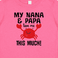 thumbnail image 4 of Inktastic Nana and Papa Love Me Grandson Boys or Girls Baby T-Shirt, 4 of 5