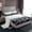 White Black, variant on jejeloiu Stripes Lines Circle Twin Sheet Sets,Cyan White Bedding For Teens Kids 3pcs