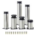 thumbnail image 4 of Pied de Meuble en Acier Inoxydable pour Armoire Table Canapé Lit Table 5-15Cm, 4 of 4