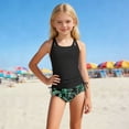 thumbnail image 2 of Tween Girls Swimming Suit Swimwear Two Piece Teen Bikini Tankini Swimsuit for Juniors Youth Swimwear with Bralette Bottoms Bathing Suit, 2 of 4