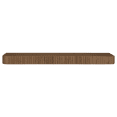 thumbnail image 1 of Bouclair Walnut Textured Wood Floating Shelf, 1 of 3