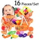 Jouets Enfants Jouets Réalistes Fruits Légumes en Plastique Coupe Jouets Cuisine Jouer Nourriture pour Enfants – image 5 sur 7