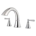 thumbnail image 1 of Pfister Saxton 2-Handle Roman Tub Trim, Polished Chrome, 1 of 1