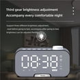 thumbnail image 4 of Reloj Despertador Digital Led Con Altavoz Bluetooth 5,0, Reloj De Cabecera Portátil Con Reloj Despertador Dual, Cable Usb Para Interior Y Oficina En Casa Noticed HA021979-00, 4 of 7