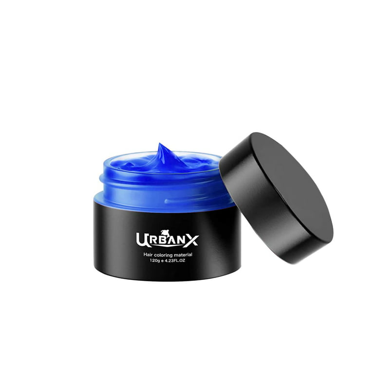 UrbanX Washable Hair Coloring Wax Material Unisex Color Dye Styling Cream  Natural Hairstyle Pomade Temporary Party Cosplay Natural Ingredients