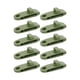 thumbnail image 1 of 10 abrazaderas para carpas, ajustables, con rotación firme, resistentes al viento y ligeras. Verde, 1 of 9