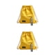 thumbnail image 4 of Guardurnaity Bolsa con cordón Suministros de viaje Artesanía Exquisitos accesorios para exteriores resistente Saco de lona Mochilas escolares Amarillo 2piezas, 4 of 6
