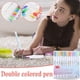 thumbnail image 1 of pstuiky Set de rotuladores acuarelables para dibujo infantil, 12 colores, lavables, 6 ml, 1 of 7