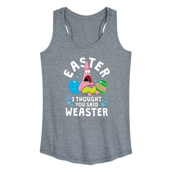 SpongeBob Squarepants - Easter Weaster - Women's Racerback Tank Top