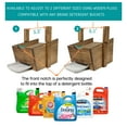 thumbnail image 5 of Bekitchen Laundry Detergent Stand, Laundry Organizer Storage Dispenser to Hold Liquid Detergent or Fabric Softener, No Spills (Jacobean), 5 of 5