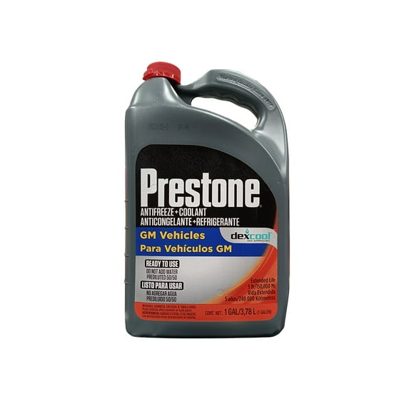 Prestone Anticongelante Dex-Cool Naranja 50% 3.78 L – Para Chevrolet