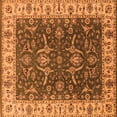 thumbnail image 1 of Ahgly Company Indoor Square Oriental Orange Traditional Area Rugs, 4' Square, 1 of 4