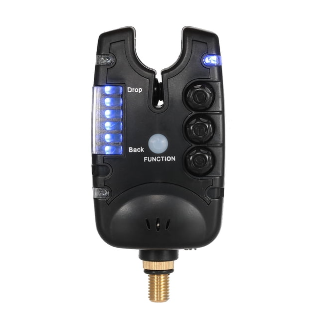 Alarma de pesca Lixada 6 LEDs Pesca Alarma Resistente Al Agua Ajustable Tono Sensibilidad Alarma De Lixada Alarma de pesca