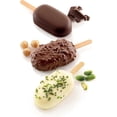 thumbnail image 2 of White Silicone Classic Mini Mold, 25.4x 14.5 cm Elliptical Sorbet Mold Food Grade Silicone^ccgv, 2 of 5