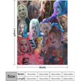 thumbnail image 2 of Sexy Margot Robbie Blanket Super Soft Throw Blanket Silky Flannel Lightweight for Sofa, Bed Blanket All Season Use 30""*40""（76 * 100cm）, Style, 2 of 6