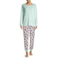 thumbnail image 2 of Secret Treasures Women's Cuffed Sleep Pants, 2 of 5