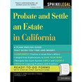 thumbnail image 1 of Pre-Owned Probate and Settle an Estate in California (Paperback) 1572485922 9781572485921, 1 of 1