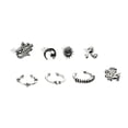 thumbnail image 2 of 4x8 Uds. Pendientes de tuerca antiguos surtidos para mujer, joyería Tribal 5 piezas, 2 of 8
