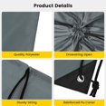 thumbnail image 4 of 100 Pcs Drawstring Bags Bulk - Lightweight Drawstring Backpack, Cinch Bag for Party Sport Gym Trip Gift - 20 Colors, 4 of 5