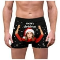 thumbnail image 4 of Watermelon Red men briefs Customized Shaped Four Cornered Pants As Personalized And Interesting Photo Themed Underwear For Men, 4 of 4