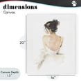 thumbnail image 4 of Stupell Industries Cottage Feminine Serenity Woman Canvas Art, 16 x 20, by Svetlana Aleynikova, 4 of 8
