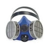 Survivair Medium Blue Silicone 1 Half Mask S-Series Facepiece With Speaking Diaphragm