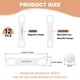 thumbnail image 2 of Uxcell 12Pcs Soporte Magnético para Lápices, Soporte de Lápiz Magnético de Silicona para Refrigerador, Pizarra, Escritorio, Clipboard, Blanco, 2 of 6