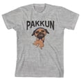 thumbnail image 1 of Naruto Classic Still Sleepy Pakkun Boy's Athletic Heather T-Shirt-Medium, 1 of 4