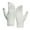 White, variant on 1 Pair Women Men Autumn Winter Knitting Gloves Solid Color Thickened Ribbed Cuffs Ridding Gloves Windproof Gloves