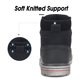 thumbnail image 4 of Botas de senderismo Mishansha, resistentes al agua, antideslizantes, color negro, 5,5 W/4 m, 4 of 7