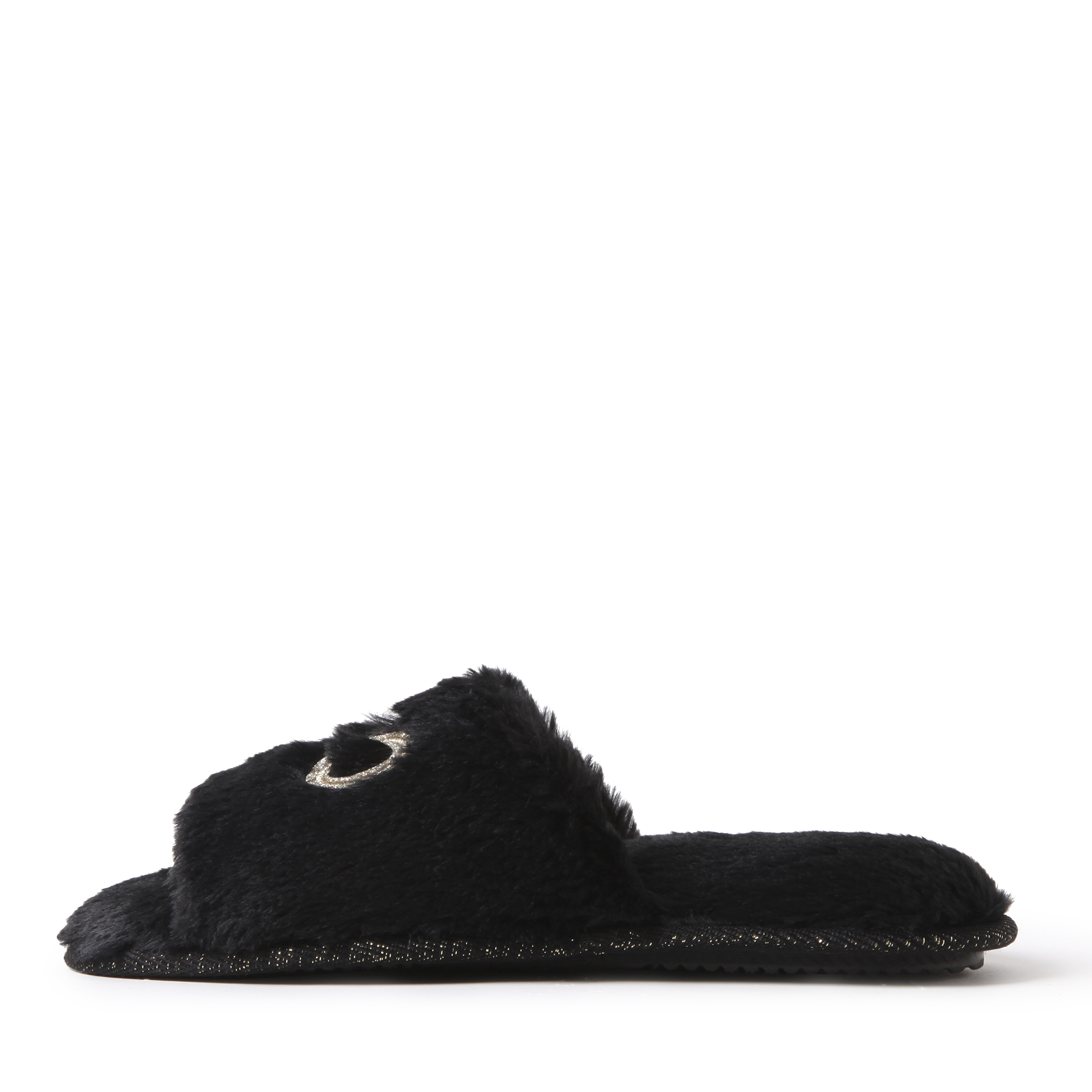 Dearfoams Women's I Do Novelty Bridal Slide Slipper