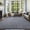 Grey Blue/White, variant on 5x7 Washable Area Rugs for Bedroom Living Room, Low Pile Thin Rug Solid Color, Non-Slip Carpet Indoor for Home Decor (Green/White)