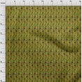 thumbnail image 3 of oneOone Cotton Silk Fabric Leaves & Floral Block Print Fabric BTY 42 Inch Wide, 3 of 4