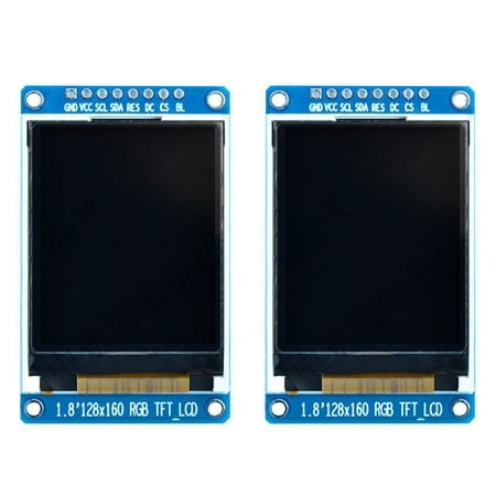 

Goodhd 2/5Pcs 1.8 inch 128X160 TFT Full Color LCD Display SPI serial screen ST7735
