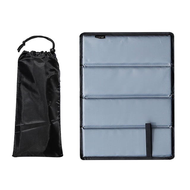 Cojín plegable para exteriores, alfombrilla para sentarse, almohadilla para asiento de playa plegable para acampar, almohadilla para silla de montar p - Gris Sunnimix Almohadilla plegable de asiento
