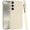 White, variant on For Samsung s25 Plus/s24 Plus Classy Slick Chromed Around Hybrid Case Cover - Burgundy