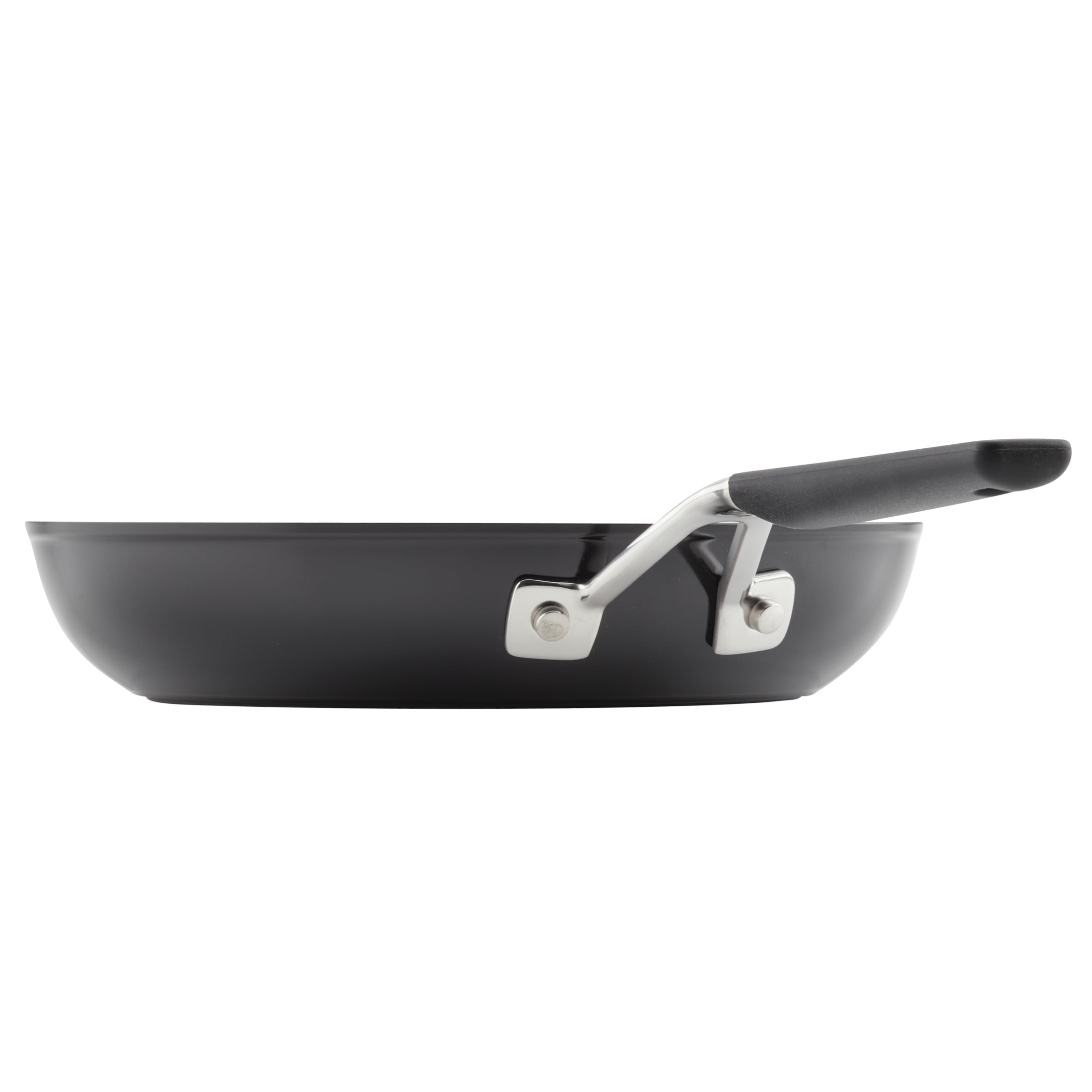 KitchenAid Hard Anodized 10 Inch Nonstick Frying Pan, Onyx Black