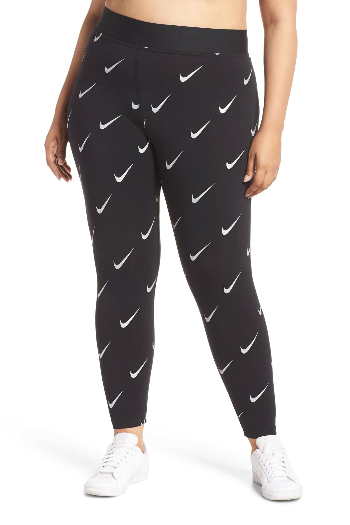 nike swoosh all over leggings
