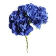 thumbnail image 1 of AMLESO 6 Heads Artificial Wedding Flowers 5x9.5cm blue blue, 1 of 8