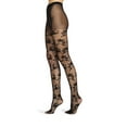 thumbnail image 4 of Madden NYC Women’s Mesh Sheer Floral Tight, 2-Pack, Sizes S-XL, 4 of 5