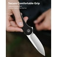 thumbnail image 6 of CIVIVI Elementum Folding Pocket Knife for Men and Women, 2.96" D2 Satin Blade, Black G10 Handles, Ideal for Utility Gift C907A, 6 of 9
