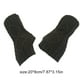 thumbnail image 2 of Qarigey 1 par de guantes sin dedos, ropa de punto, mitones con orificio para el pulgar, calentadores de manos, regalos de navidad, accesorios de guantes y mitones marrón Qarigey AP009708-06B, 2 of 6