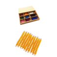 thumbnail image 1 of Enseñanza de áticas con de Números 0, Barras de Montessori , Material Educativo ático ños de Macarena Material matemático Montessori, 1 of 5