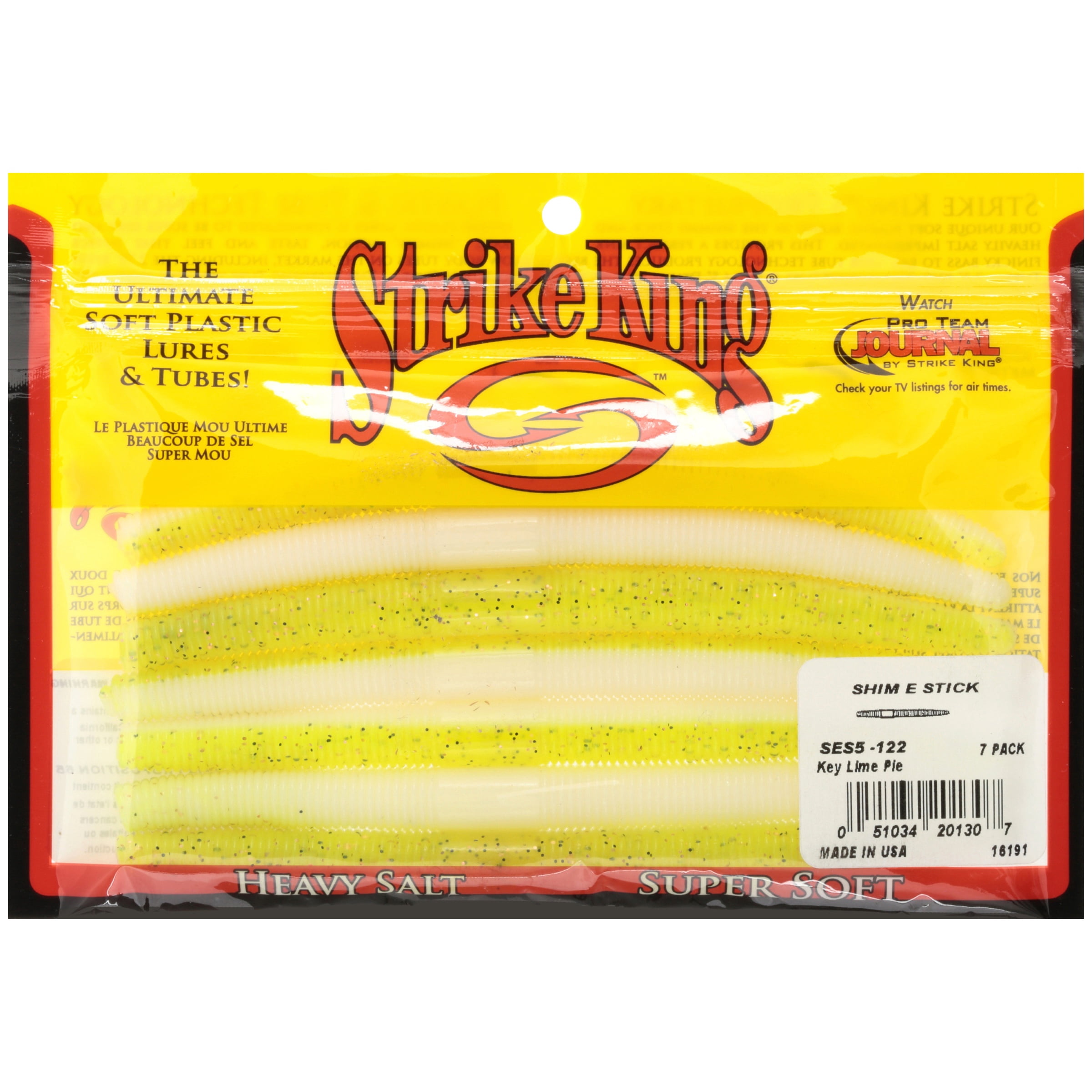 Strike King Shim-E-Stick Key Lime Pie Soft Stick Bait Lure